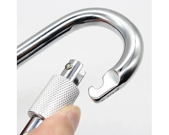 Lokcing Steel Carabiner